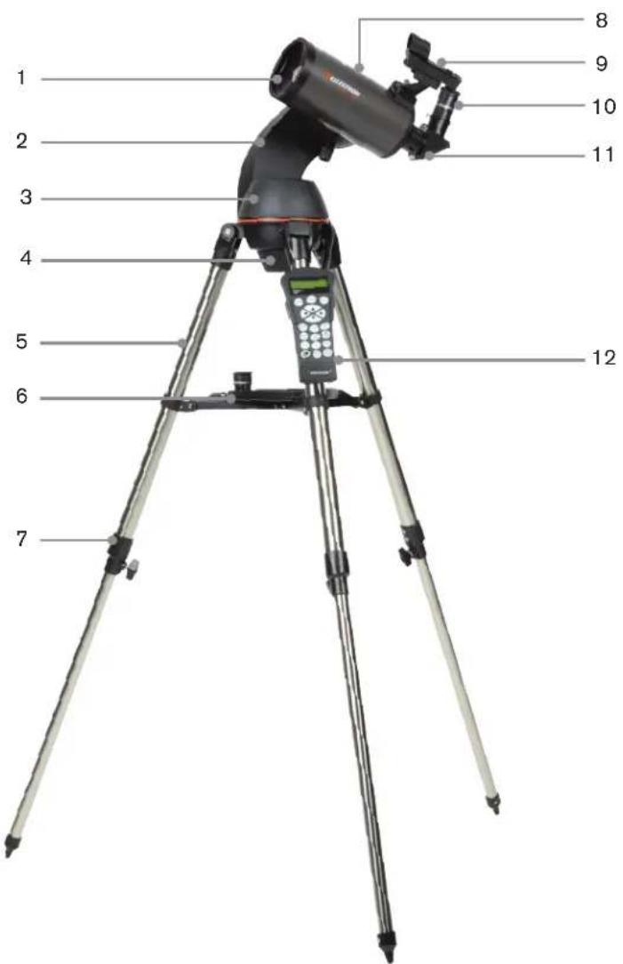 CELESTRON NexStar Evolution 6 - CONTENIDO DE LA CAJA - 1
