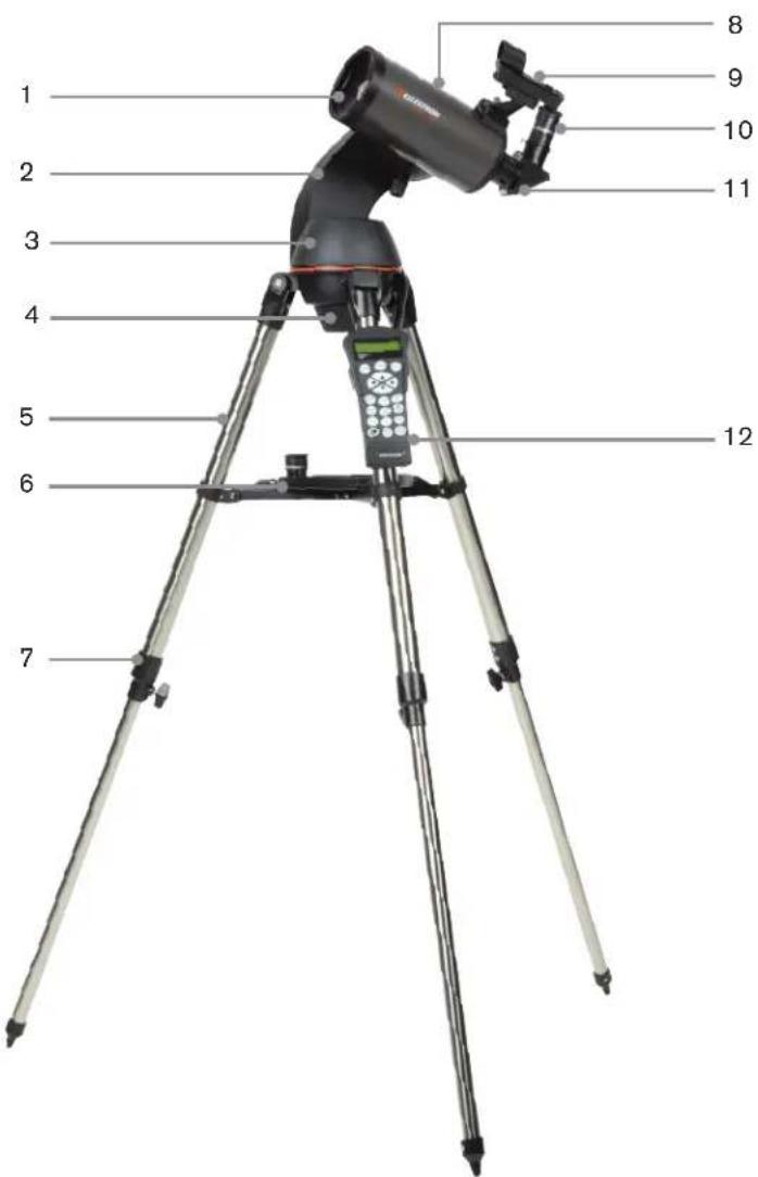 CELESTRON NexStar Evolution 6 - CONTENU DE LA BOITE - 1