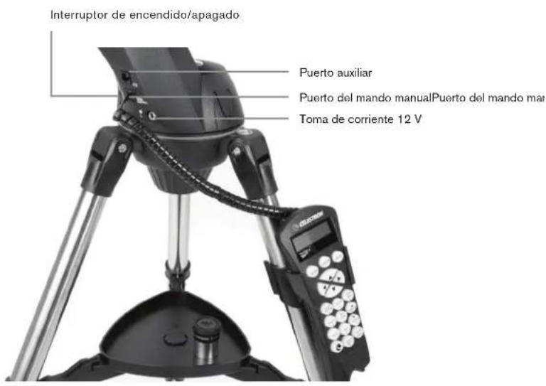 CELESTRON NexStar Evolution 6 - INSTALACION DEL MANDO MANUAL - 1