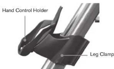 CELESTRON NexStar Evolution 6 - ATTACHING THE HAND CONTROL HOLDER - 1