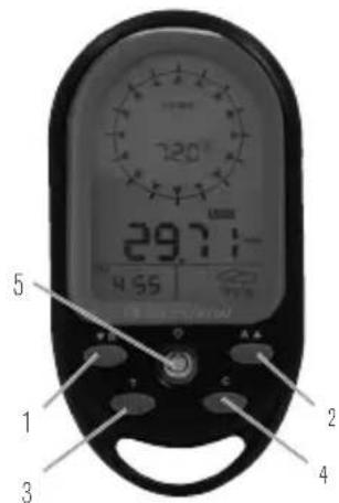 CELESTRON TrekGuide - LCD DISPLaY &amp; ButtonS and BatterY ComPartment - 1