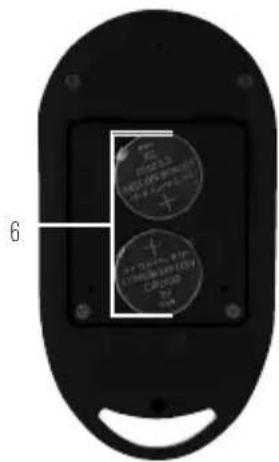CELESTRON TrekGuide - LCD DISPLaY &amp; ButtonS and BatterY ComPartment - 2