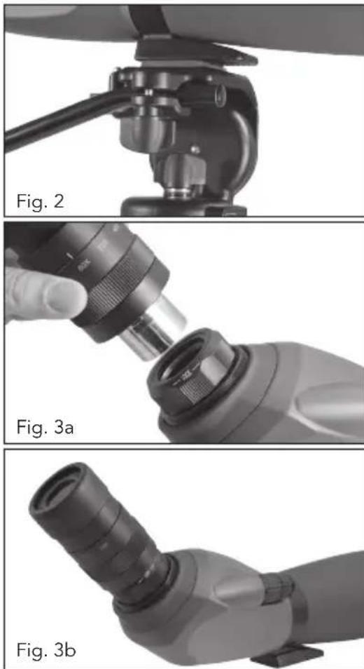 CELESTRON Regal M2 80ED - FIXATION DE L'OCULAIRE - 1