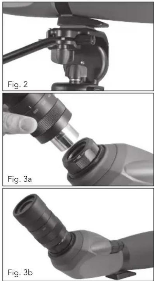 CELESTRON Regal M2 80ED - COLLEGARE L'OCULARE - 1