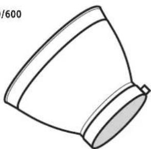 Dörr DFX600 - VERWENDUNG VON LICHFORMERN (OPTIONALES ZUBEHÖR) - 1