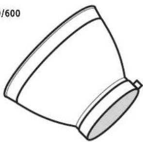 Dörr DFX300 - VERWENDUNG VON LICHTFORMERN (OPTIONALES ZUBEHÖR) - 1