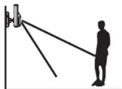 Schwaiger HGA300 532 - Angle de détction - 1