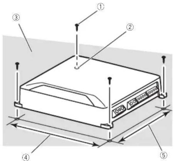 PIONEER GMD9605 - 1Placetheamplifierinthedesiredinstallationlocation. - 1