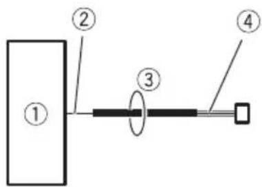 PIONEER GMD9605 - Connectionswhenusing thespeakerinputwire - 1