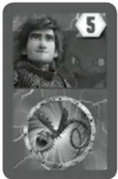 RAVENSBURGER Dragons 3 - Drakenaanval-kaart: - 1