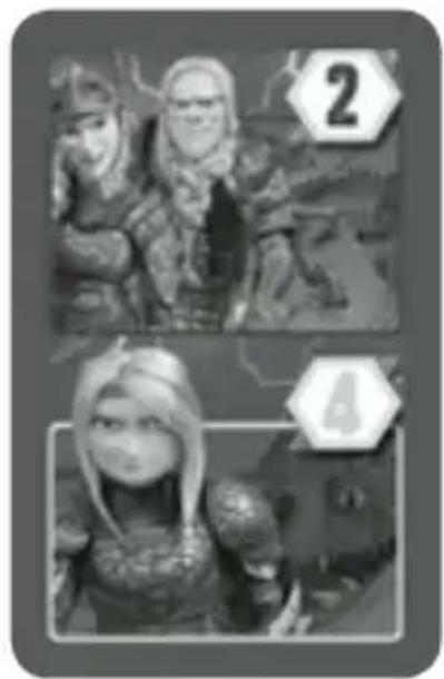 RAVENSBURGER Dragons 3 - Drakenrijder-kaart: - 1