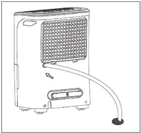 ELECTROLUX EXD20DN4W - Fjernelse af det opsamledevand - 3