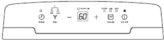 ELECTROLUX EXD20DN4W - Vælg ønsket fugtighed - 1