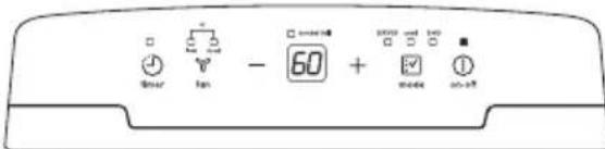 ELECTROLUX EXD20DN4W - Så har ställer du in önskad luftfuktighet - 1