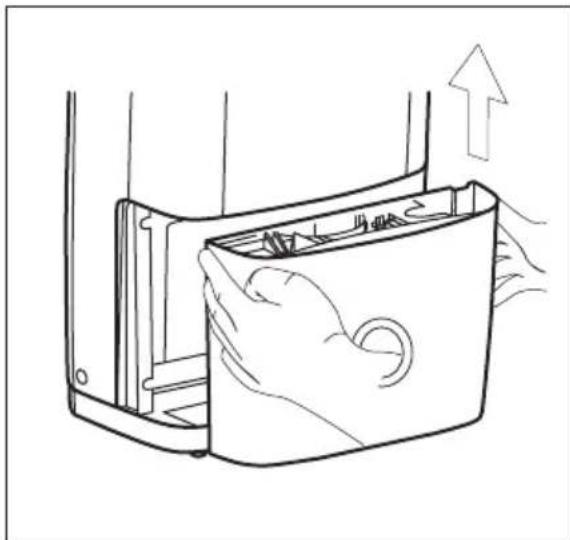 ELECTROLUX EXD20DN4W - Fjernelse af det opsamledevand - 2