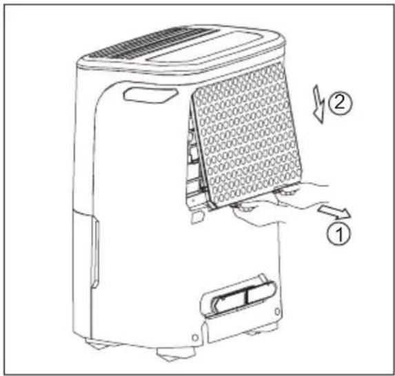 ELECTROLUX EXD20DN4W - NOTA: NU CLATI SAU PUNETI FILTRUL INTR-O MAŞINA DE SPÁLAT VASE. - 1