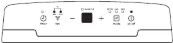 ELECTROLUX EXD20DN4W - De ventilatorsnelheid wijzigen - 1