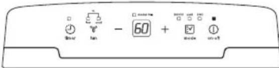 ELECTROLUX EXD20DN4W - Come impostare l'Umilità Desiderata - 1