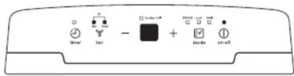 ELECTROLUX EXD20DN4W - Změna rychlosti ventilátoru - 1