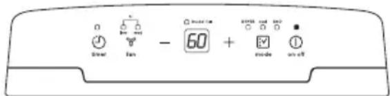 ELECTROLUX EXD20DN4W - Halutunkosteustason asettaminen - 1