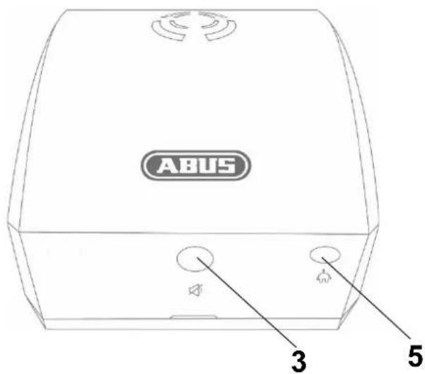ABUS FUSG35010A - 1.9.Detecteur d'inondation FUWM35000 - 1
