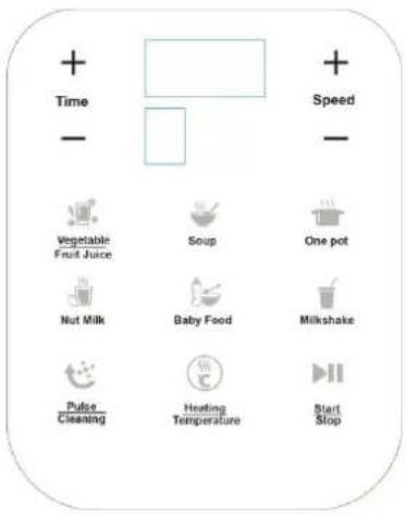 ROTEL U451CH1 - • PANNEAU DE COMMANDE - 1