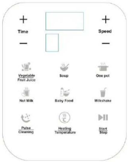 ROTEL U451CH1 - • PANNELLO DI COMANDO - 1