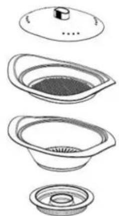 ROTEL U448CH1 - Modo 4 : cottura a vapore - 1