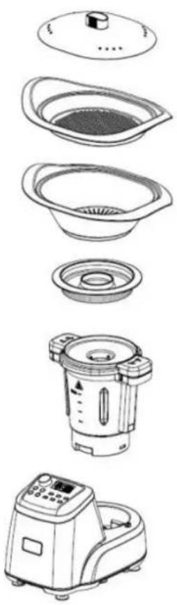 ROTEL U448CH1 - • DICHTUNGSRINGE - 2