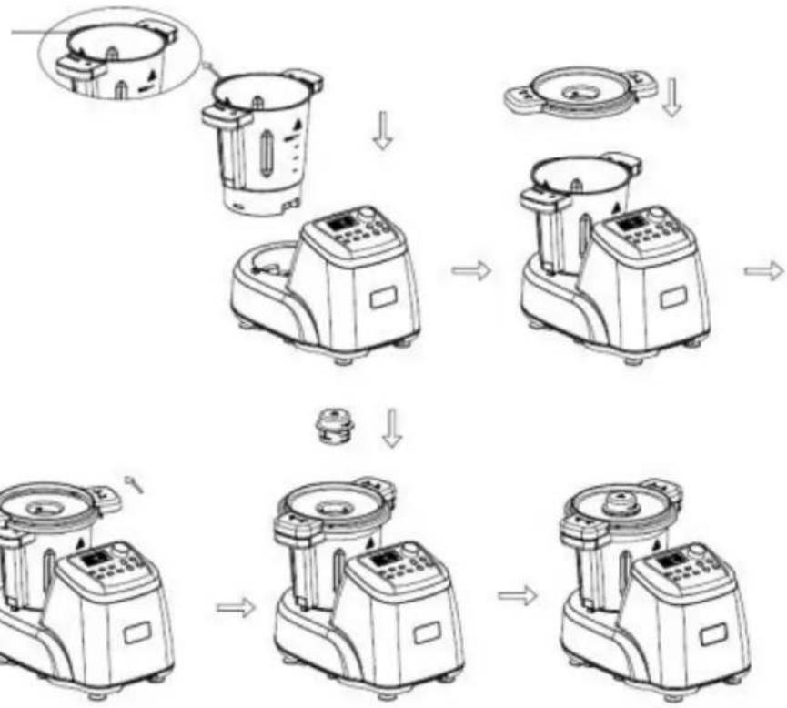 ROTEL U448CH1 - • ANWENDUNG DES THERMOCOOKER EXPERT - 1
