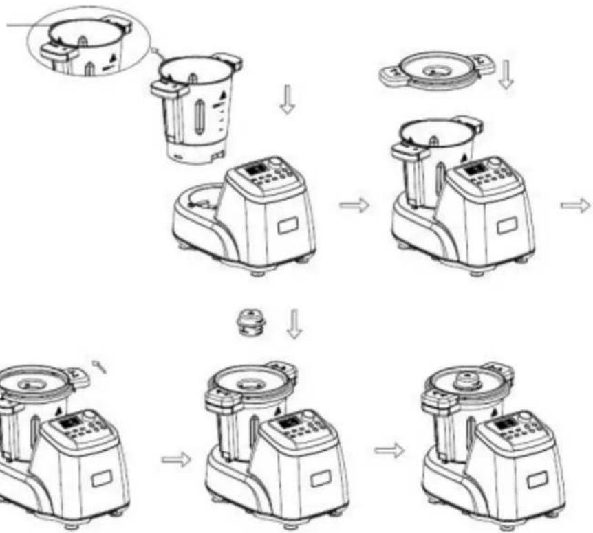 ROTEL U448CH1 - • GETTING STARTED WITH THE THERMOCOOKER EXPERT - 1