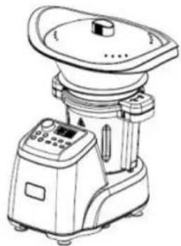 ROTEL U448CH1 - Mode 4 : cuisson vapeur - 1