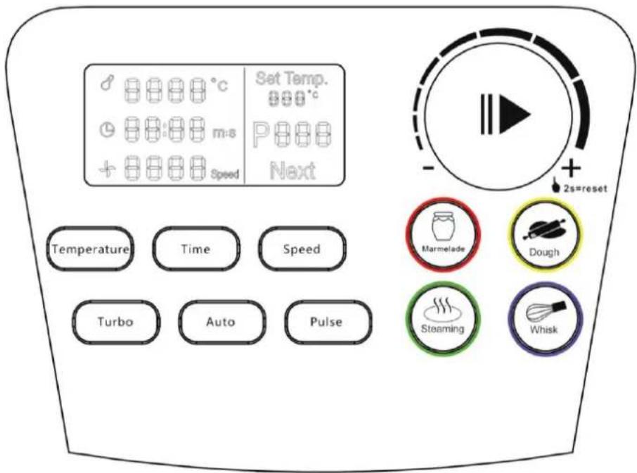 ROTEL U448CH1 - • PANNEAU DE COMMANDE - 1