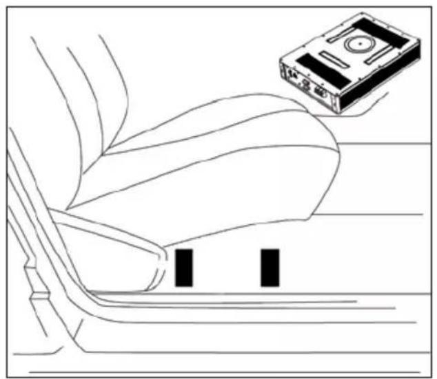 FOCAL IBUS 2.0 - INTEGRATION IBUS 2.1 - CAISSON SUBWOOFER + AMPLI 2 CANAUX - 1
