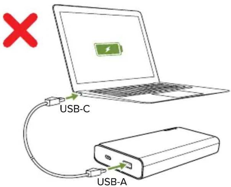 Mophie powerstation USBC XXL - USB-C ile donatılmış dizüstü bilgisayarların şarj edilmesi: - 2