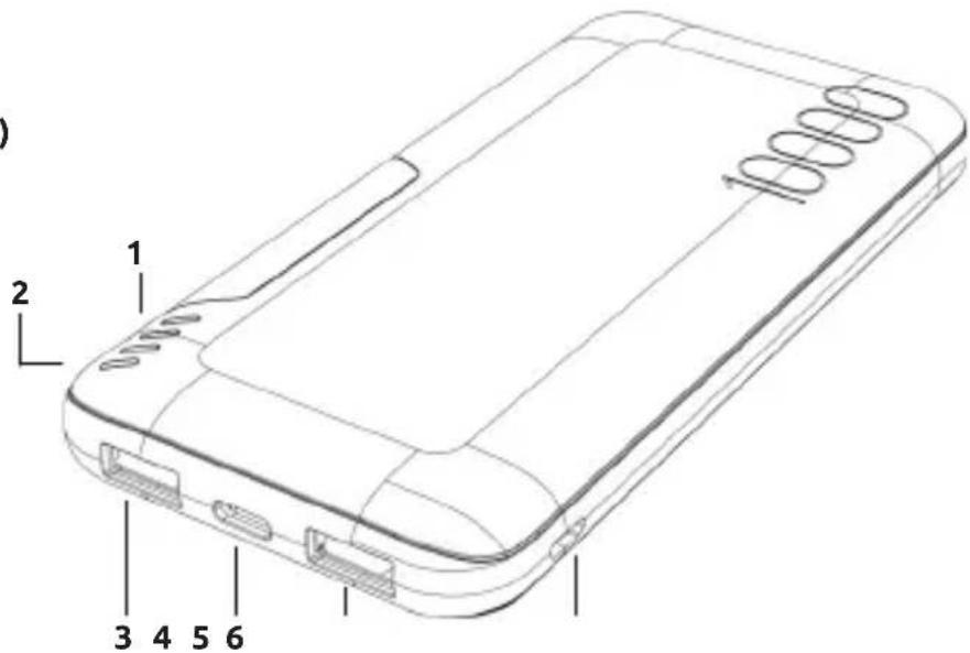 INTENSO P10000 - Overzicht apparatus - 1