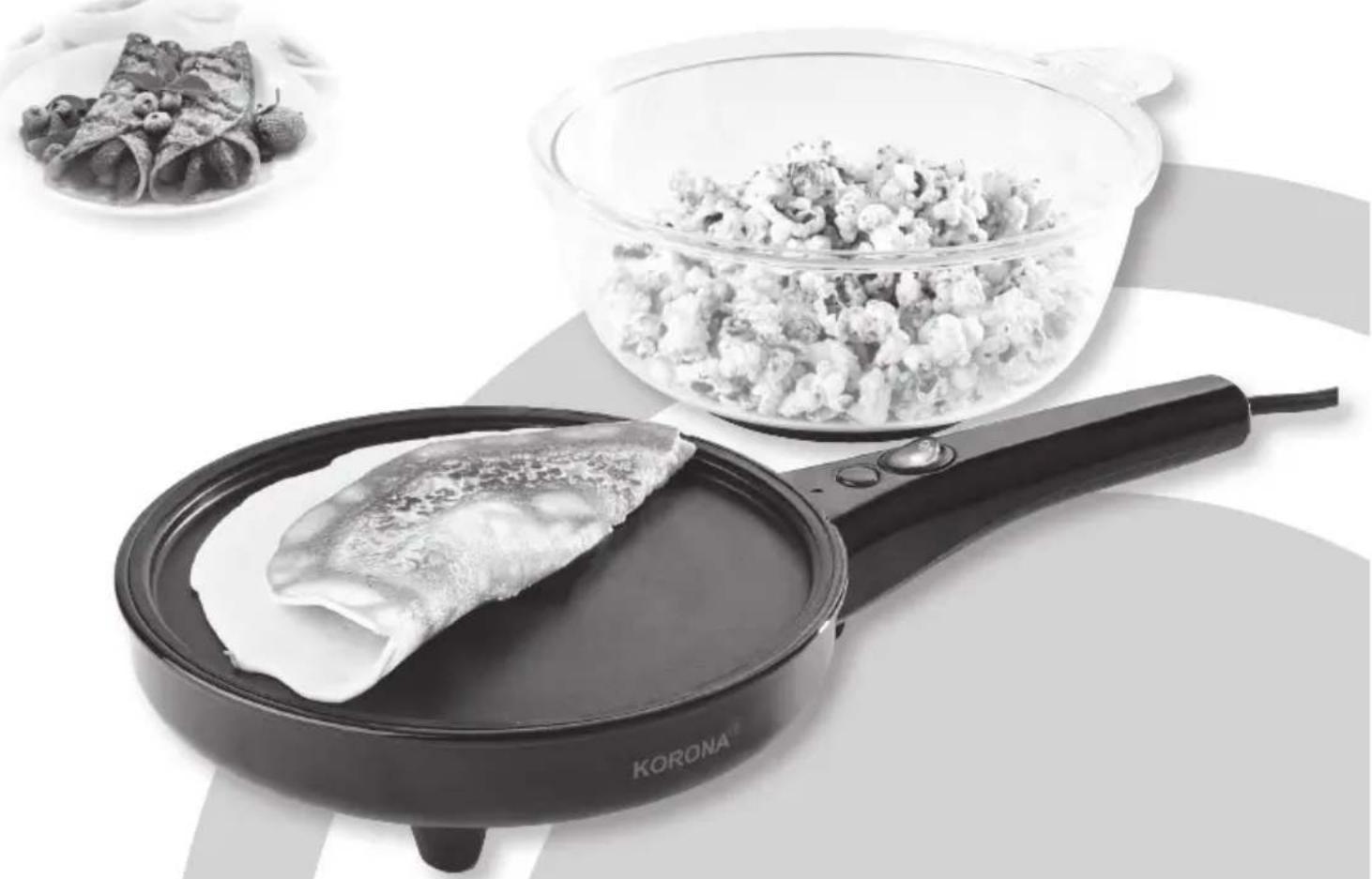 KORONA Popcorn & Crepes Maker 41050 - 1