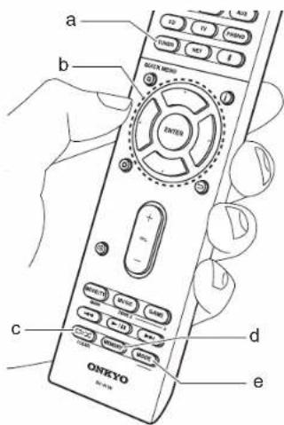 ONKYO HTR997 - Syntonisation manuelle - 1