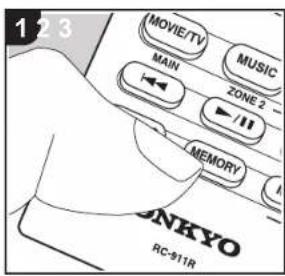 ONKYO HTR997 - > Before Start > Part Names > Install > Initial Setup > Playback - 1
