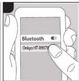 ONKYO HTR997 - Lecture bluetooth® - 2