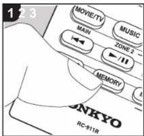 ONKYO HTR997 - Syntonisation manuelle - 2