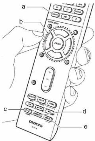 ONKYO HTR997 - Frequency step setting: - 1