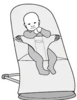BabyBjörn Bouncer Balance Soft - Kedé (maks. 13 kg) - 1