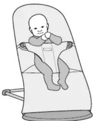 BabyBjörn Bouncer Balance Soft - Barnstol (max 13 kg) - 1