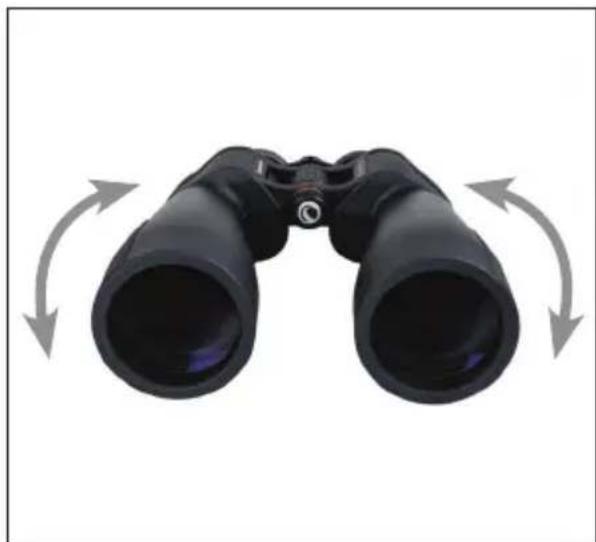 CELESTRON SkyMaster Pro 15x70 - REGOLAZIONE DELLA DISTANZA INTERPUPILLARE - 2