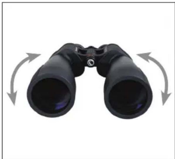 CELESTRON SkyMaster Pro 15x70 - AJUSTER LA DISTANCE INTERPUPILLAIRE - 2