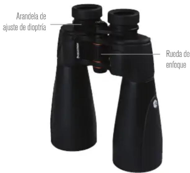 CELESTRON SkyMaster Pro 15x70 - AJUSTE DE LA DISTANCIA INTERPUPILAR - 4