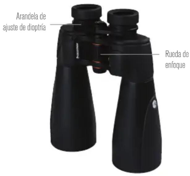 CELESTRON SkyMaster Pro 20x80 - AJUSTE DE LA DISTANCIA INTERPUPILAR - 4