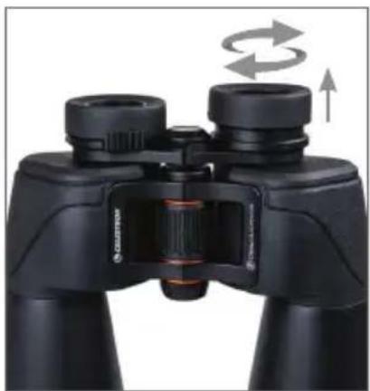 CELESTRON SkyMaster Pro 20x80 - POSITIONNEMENT DES CEILLETONS - 2