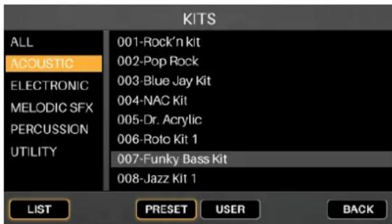 ALESIS Strike - Menu Kit - 2